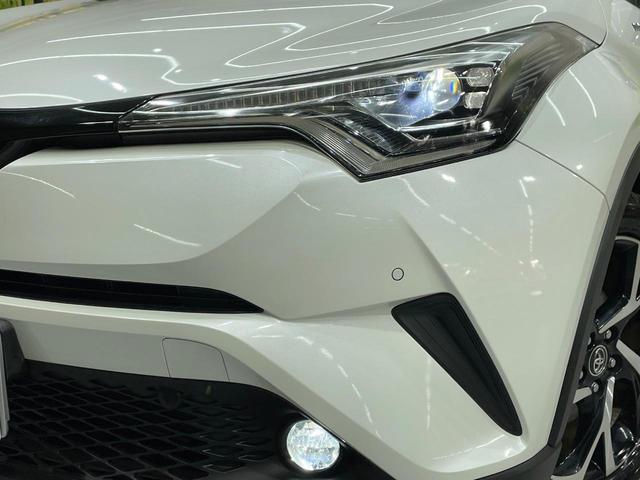 C-HR G LEDエディション 純正ナビ バックカメラ レーダークルーズ 禁煙車 ハーフレザーシート コーナーセンサー スマートキー LEDヘッド ビルトインETC 純正18インチアルミ オートハイビーム 車線逸脱警報(11枚目)