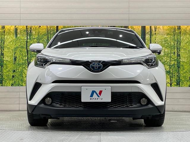 C-HR G LEDエディション 純正ナビ バックカメラ レーダークルーズ 禁煙車 ハーフレザーシート コーナーセンサー スマートキー LEDヘッド ビルトインETC 純正18インチアルミ オートハイビーム 車線逸脱警報(14枚目)
