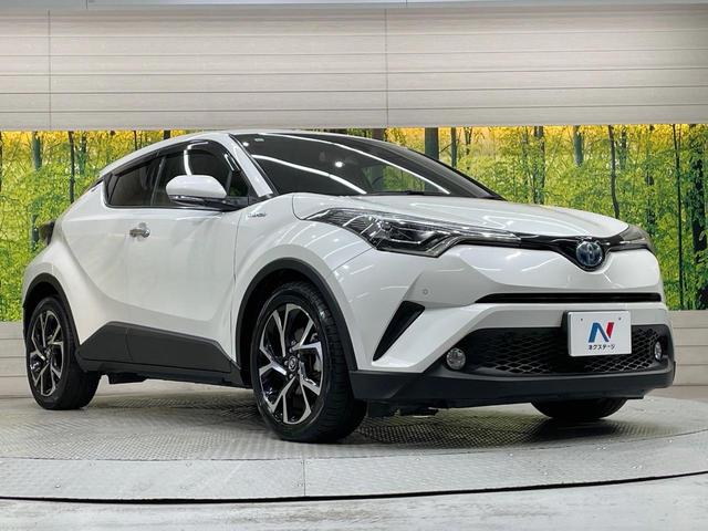C-HR G LEDエディション 純正ナビ バックカメラ レーダークルーズ 禁煙車 ハーフレザーシート コーナーセンサー スマートキー LEDヘッド ビルトインETC 純正18インチアルミ オートハイビーム 車線逸脱警報(16枚目)