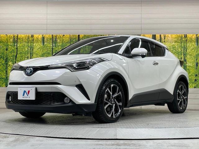 C-HR G LEDエディション 純正ナビ バックカメラ レーダークルーズ 禁煙車 ハーフレザーシート コーナーセンサー スマートキー LEDヘッド ビルトインETC 純正18インチアルミ オートハイビーム 車線逸脱警報(58枚目)
