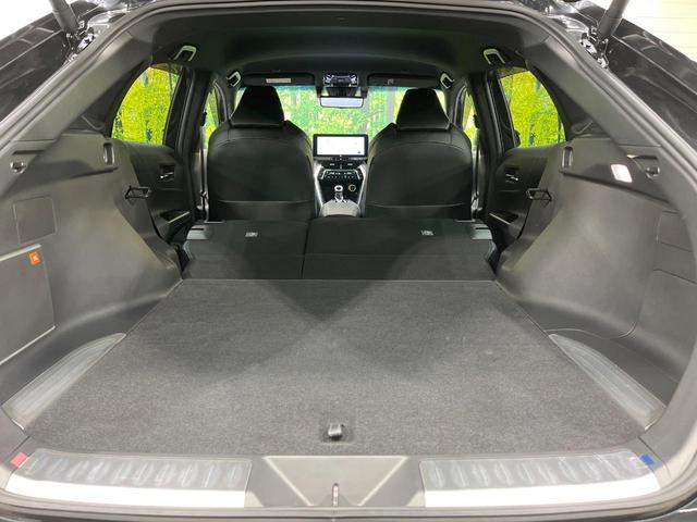 ハリアーハイブリッド Z 純正12.3型ナビ 全周囲カメラ 衝突軽減 レーダークルーズ JBL 電動リアゲート ハーフレザーシート パワーシート コーナーセンサー スマートキー LEDヘッド ETC 純正19インチアルミ(10枚目)