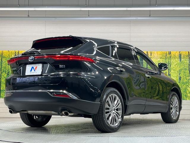 ハリアーハイブリッド Z 純正12.3型ナビ 全周囲カメラ 衝突軽減 レーダークルーズ JBL 電動リアゲート ハーフレザーシート パワーシート コーナーセンサー スマートキー LEDヘッド ETC 純正19インチアルミ(17枚目)