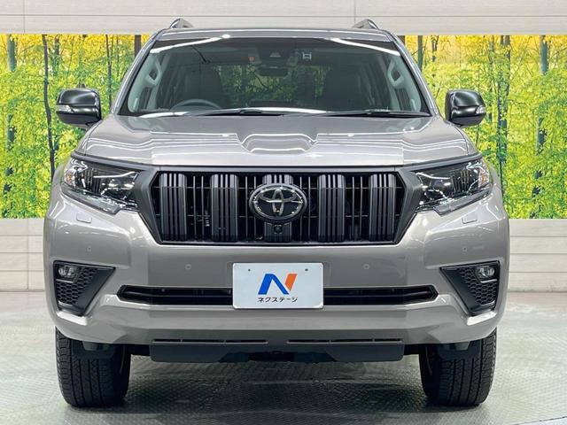 ランドクルーザープラド TX Lパッケージ マットブラックエディション ディーゼル サンルーフ メーカー9型ナビ 全周囲カメラ 衝突軽減 レーダークルーズ 禁煙車 レザーシート 前席シートエアコン ドラレコ コーナーセンサー スマートキー LEDヘッド(14枚目)