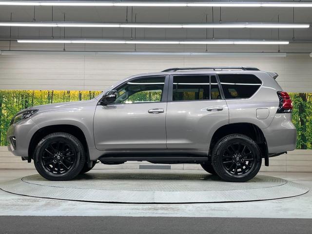 ランドクルーザープラド TX Lパッケージ マットブラックエディション ディーゼル サンルーフ メーカー9型ナビ 全周囲カメラ 衝突軽減 レーダークルーズ 禁煙車 レザーシート 前席シートエアコン ドラレコ コーナーセンサー スマートキー LEDヘッド(73枚目)