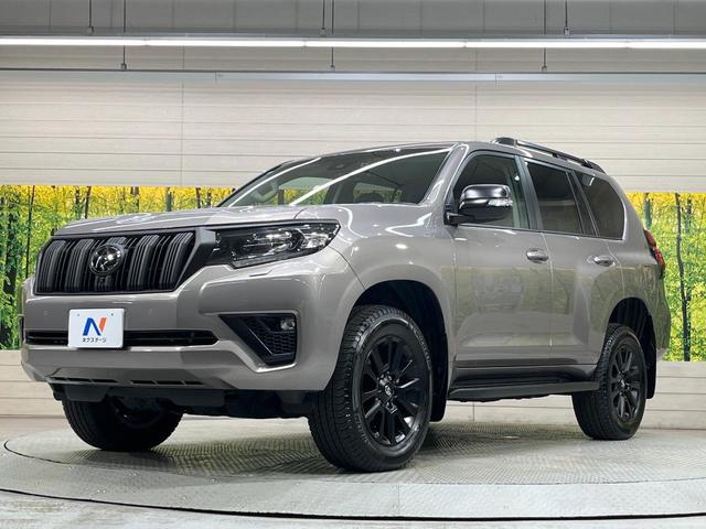 ランドクルーザープラド TX Lパッケージ マットブラックエディション ディーゼル サンルーフ メーカー9型ナビ 全周囲カメラ 衝突軽減 レーダークルーズ 禁煙車 レザーシート 前席シートエアコン ドラレコ コーナーセンサー スマートキー LEDヘッド(75枚目)