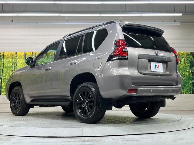 ランドクルーザープラド TX Lパッケージ マットブラックエディション ディーゼル サンルーフ メーカー9型ナビ 全周囲カメラ 衝突軽減 レーダークルーズ 禁煙車 レザーシート 前席シートエアコン ドラレコ コーナーセンサー スマートキー LEDヘッド(76枚目)