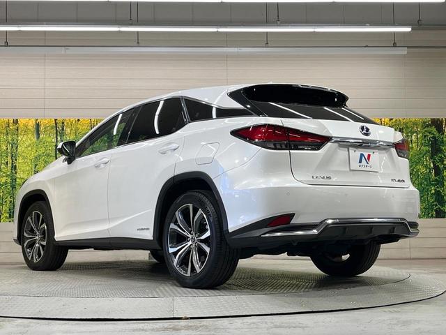 RX RX450h バージョンL サンルーフ 純正12.3型ナビ 全周囲カメラ 三眼LED 衝突軽減 レーダークルーズ 禁煙車 電動リアゲート レザーシート シートエアコン ドラレコ コーナーセンサー スマートキー LEDヘッド(76枚目)