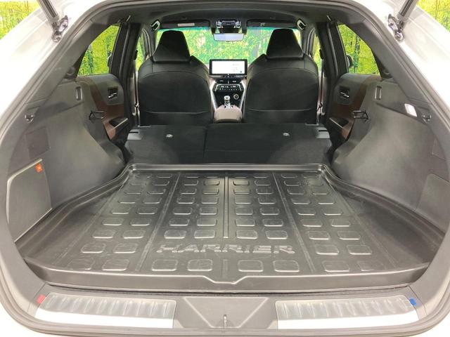 ハリアーハイブリッド Z レザーパッケージ 純正12.3型ナビ 全周囲カメラ JBLサウンド デジタルミラー シートヒーター シートベンチレーション レーダークルーズ LEDヘッド 電動リアゲート ステアリングヒーター パワーシート ETC(59枚目)