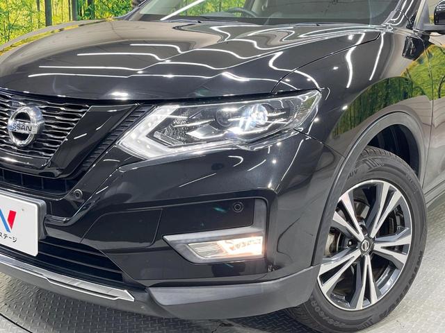 エクストレイル ２０Ｘ　純正ナビ　全周囲カメラ　衝突被害軽減システム　レーダークルーズ　禁煙車　電動リアゲート　コーナーセンサー　スマートキー　ＬＥＤヘッド　ビルトインＥＴＣ　純正１８インチアルミ　電動格納ミラー（12枚目）