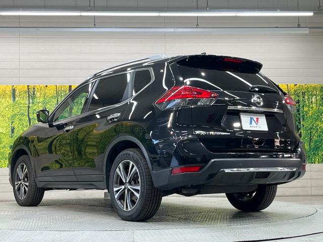 エクストレイル ２０Ｘ　純正ナビ　全周囲カメラ　衝突被害軽減システム　レーダークルーズ　禁煙車　電動リアゲート　コーナーセンサー　スマートキー　ＬＥＤヘッド　ビルトインＥＴＣ　純正１８インチアルミ　電動格納ミラー（17枚目）