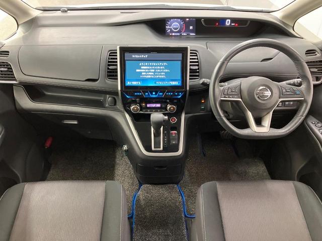 セレナ ハイウェイスター　ＶセレクションＩＩ　両側電動ドア　９型ナビ　後席モニター　全周囲カメラ　プロパイロット　衝突軽減装置　禁煙車　コーナーセンサー　スマートキー　ＬＥＤヘッド　ＥＴＣ　純正１６インチアルミ　車線逸脱警報（2枚目）