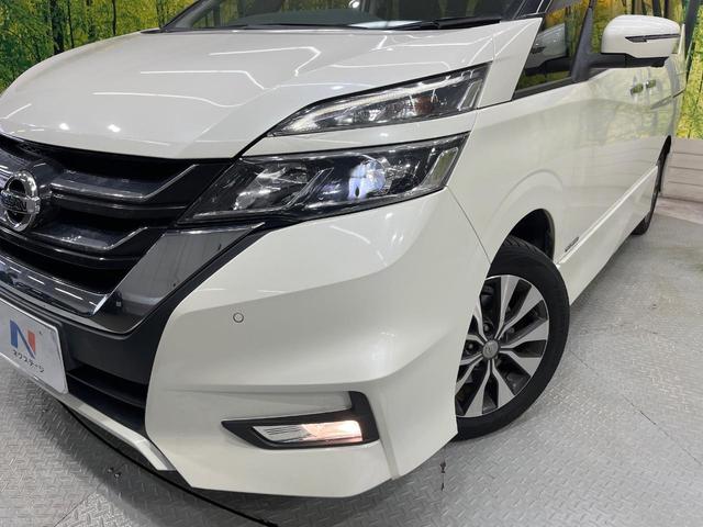 セレナ ハイウェイスター　ＶセレクションＩＩ　両側電動ドア　９型ナビ　後席モニター　全周囲カメラ　プロパイロット　衝突軽減装置　禁煙車　コーナーセンサー　スマートキー　ＬＥＤヘッド　ＥＴＣ　純正１６インチアルミ　車線逸脱警報（11枚目）