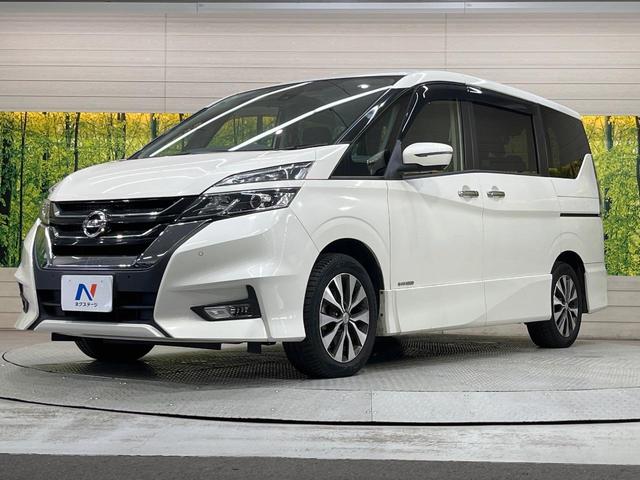 セレナ ハイウェイスター　ＶセレクションＩＩ　両側電動ドア　９型ナビ　後席モニター　全周囲カメラ　プロパイロット　衝突軽減装置　禁煙車　コーナーセンサー　スマートキー　ＬＥＤヘッド　ＥＴＣ　純正１６インチアルミ　車線逸脱警報（58枚目）