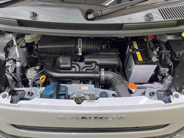 ムーヴキャンバス ストライプスG 届出済未使用車 両側電動ドア 純正ナビ バックカメラ 衝突被害軽減システム コーナーセンサー スマートキー LEDヘッド オートハイビーム 車線逸脱警報 オートライト オートエアコン(18枚目)