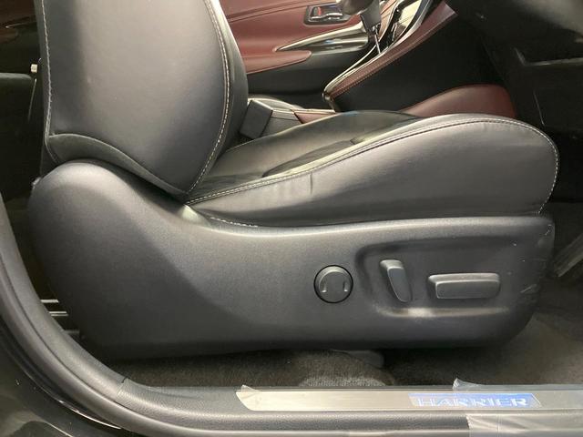 ハリアー プレミアム BIG-X10インチSDナビ バックカメラ 衝突被害軽減装置 レーダークルーズ 禁煙車 電動リアゲート ハーフレザーシート パワーシート ドラレコ コーナーセンサー スマートキー LEDヘッド ETC(25枚目)
