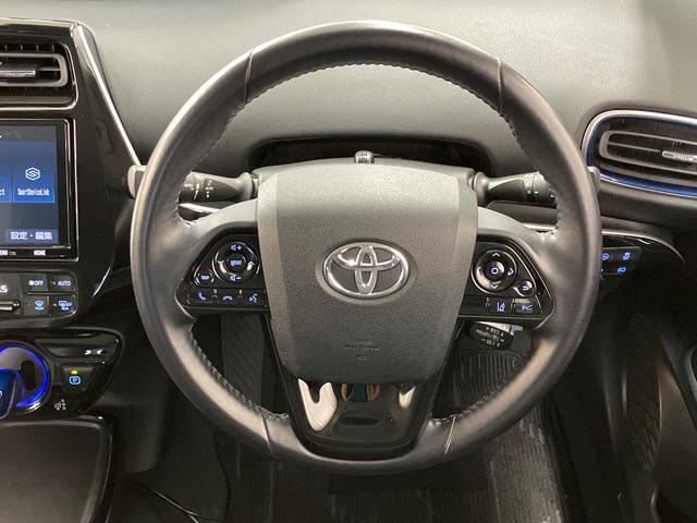 プリウス Aプレミアム ツーリングセレクション 純正9型ナビ 全周囲カメラ モデリスタエアロ ブラインドスポットモニター 禁煙車 パワーシート ドラレコ コーナーセンサー スマートキー LEDヘッド ビルトインETC 黒革シート(11枚目)