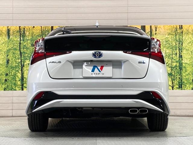 プリウス Aプレミアム ツーリングセレクション 純正9型ナビ 全周囲カメラ モデリスタエアロ ブラインドスポットモニター 禁煙車 パワーシート ドラレコ コーナーセンサー スマートキー LEDヘッド ビルトインETC 黒革シート(15枚目)