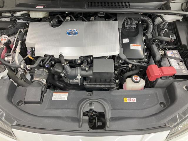 プリウス Aプレミアム ツーリングセレクション 純正9型ナビ 全周囲カメラ モデリスタエアロ ブラインドスポットモニター 禁煙車 パワーシート ドラレコ コーナーセンサー スマートキー LEDヘッド ビルトインETC 黒革シート(18枚目)