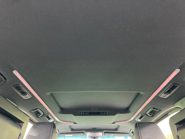 アルファード 2.5S タイプゴールド 純正9インチSDナビ サンルーフ 両側電動ドア バックカメラ 衝突被害軽減装置 レーダークルーズ CD DVD 禁煙車 電動リアゲート ドラレコ コーナーセンサー スマートキー LEDヘッド ETC(62枚目)