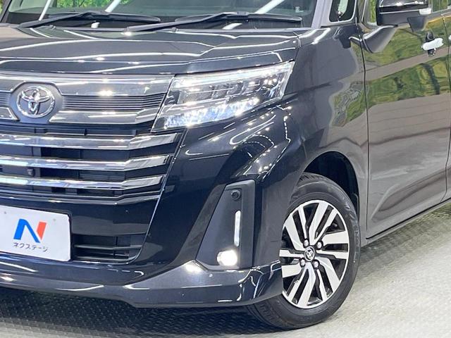 ルーミー カスタムＧ　純正９インチディスプレイオーディオ　両側電動スライドドア　全周囲カメラ　衝突被害軽減装置　レーダークルーズコントロール　ＬＥＤヘッド　ＥＴＣ　フルセグＴＶ　純正１４ＡＷ　ドラレコ　スマートキー（11枚目）