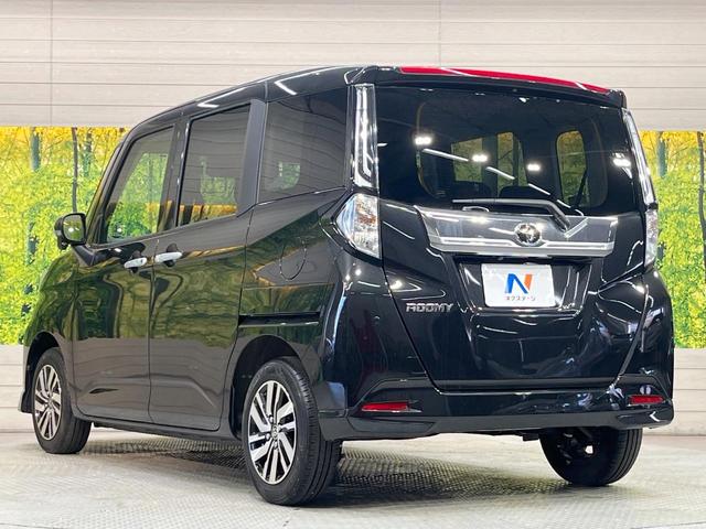 ルーミー カスタムＧ　純正９インチディスプレイオーディオ　両側電動スライドドア　全周囲カメラ　衝突被害軽減装置　レーダークルーズコントロール　ＬＥＤヘッド　ＥＴＣ　フルセグＴＶ　純正１４ＡＷ　ドラレコ　スマートキー（35枚目）