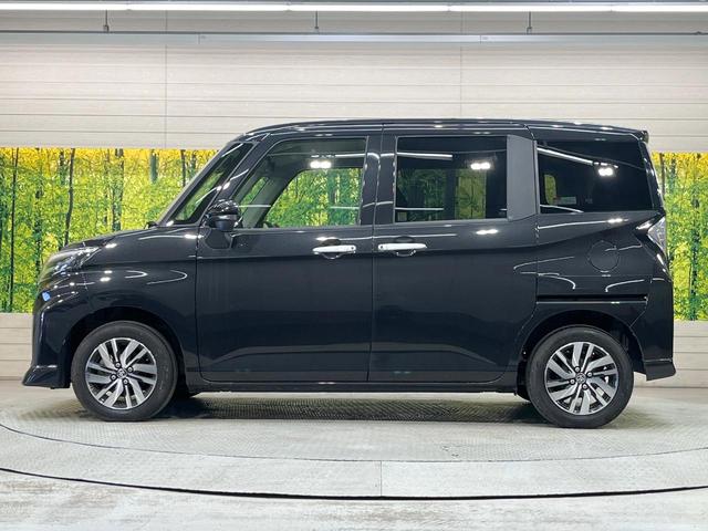 ルーミー カスタムＧ　純正９インチディスプレイオーディオ　両側電動スライドドア　全周囲カメラ　衝突被害軽減装置　レーダークルーズコントロール　ＬＥＤヘッド　ＥＴＣ　フルセグＴＶ　純正１４ＡＷ　ドラレコ　スマートキー（36枚目）