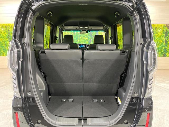 Ｎ－ＢＯＸカスタム Ｌターボ　スタイル＋ブラック　９型ナビ　バックカメラ　禁煙車　衝突被害軽減装置　両側電動ドア　ターボ　スマートキー＆プッシュスタート　横滑り防止装置　電動格納ミラー　ＬＥＤヘッドライト　シートヒーター（56枚目）