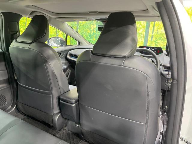 プリウス Ｚ　純正１２型ナビ　ガラスルーフ　全周囲カメラ　衝突被害軽減システム　禁煙車　電動リアゲート　ハーフレザーシート　前席シートエアコン　パワーシート　ドラレコ　コーナーセンサー　スマートキー　ＬＥＤヘッド（59枚目）