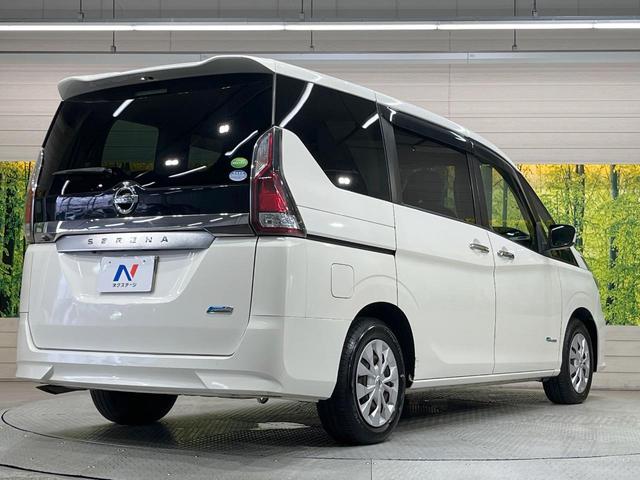 セレナ X 純正ナビ 後席モニター 両側電動スライド 衝突軽減装置 オートエアコン スマートキー プッシュスタート バックカメラ フルセグTV Bluetooth クルーズコントロール サンシェード(17枚目)