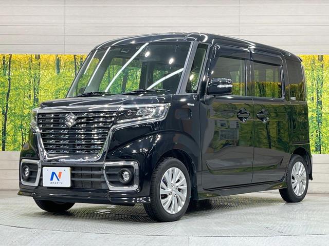 スペーシアカスタム ハイブリッドＧＳ　ＳＤナビ　電動スライドドア　衝突被害軽減システム　禁煙車　シートヒーター　ドラレコ　コーナーセンサー　スマートキー　ＬＥＤヘッド　ＥＴＣ　純正１４インチアルミ　車線逸脱警報　オートライト（62枚目）