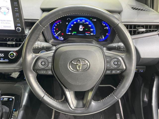 カローラツーリング ハイブリッド　ダブルバイビー　純正９型ＤＡ　衝突軽減装置　ＬＥＤヘッド　レーダークルーズ　ブラインドスポットモニター　ＥＴＣ　ドラレコ　Ｂｌｕｅｔｏｏｔｈ　ステアリングヒーター　シートヒーター　バックカメラ　オートエアコン（11枚目）