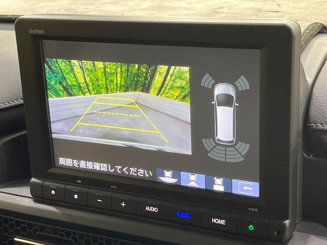 ステップワゴン ｅ：ＨＥＶスパーダ　純正８型ナビ　バックカメラ　両側電動ドア　衝突被害軽減システム　レーダークルーズ　禁煙車　電動リアゲート　ハーフレザーシート　コーナーセンサー　スマートキー　ＬＥＤヘッド　ビルトインＥＴＣ（4枚目）