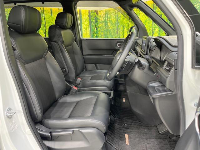 ステップワゴン ｅ：ＨＥＶスパーダ　純正８型ナビ　バックカメラ　両側電動ドア　衝突被害軽減システム　レーダークルーズ　禁煙車　電動リアゲート　ハーフレザーシート　コーナーセンサー　スマートキー　ＬＥＤヘッド　ビルトインＥＴＣ（8枚目）