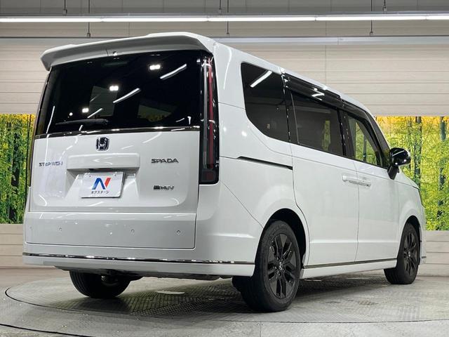 ステップワゴン ｅ：ＨＥＶスパーダ　純正８型ナビ　バックカメラ　両側電動ドア　衝突被害軽減システム　レーダークルーズ　禁煙車　電動リアゲート　ハーフレザーシート　コーナーセンサー　スマートキー　ＬＥＤヘッド　ビルトインＥＴＣ（65枚目）