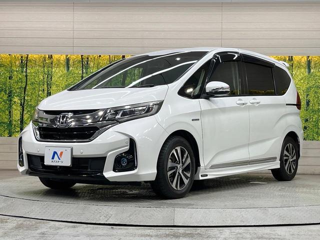 フリードハイブリッド ハイブリッド・ＥＸ　純正８型ナビ　バックカメラ　両側電動ドア　衝突被害軽減システム　レーダークルーズ　禁煙車　ハーフレザーシート　ドラレコ　コーナーセンサー　スマートキー　ＬＥＤヘッド　ビルトインＥＴＣ（17枚目）