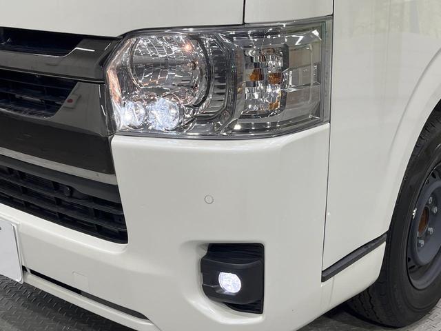 ハイエースバン スーパーＧＬ　ダークプライムＩＩ　ＳＤナビ　両側電動ドア　バックカメラ　禁煙車　ハーフレザーシート　コーナーセンサー　スマートキー　ＬＥＤヘッド　ビルトインＥＴＣ　オートハイビーム　車線逸脱警報　オートライト　オートエアコン（12枚目）