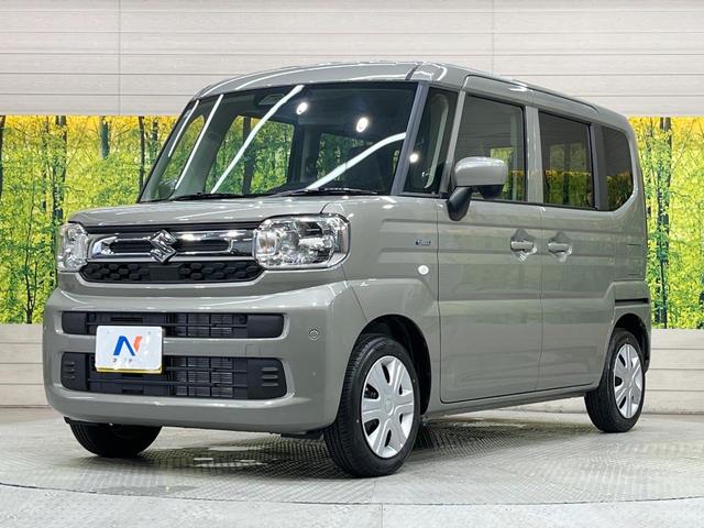 スペーシア ハイブリッドＧ　届出済未使用車　衝突被害軽減システム　コーナーセンサー　スマートキー　ＬＥＤヘッド　オートライト　オートエアコン　電動格納ミラー　スマートキー＆プッシュスタート（16枚目）