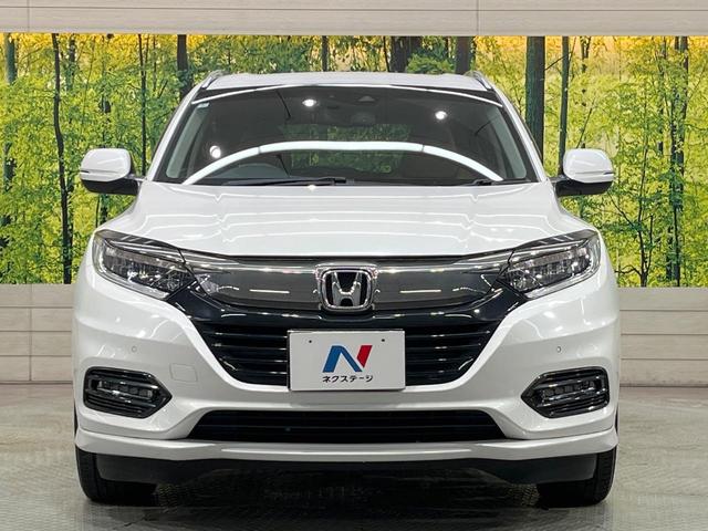 ヴェゼル ハイブリッドZ・ホンダセンシング 純正ナビ バックカメラ 衝突被害軽減装置 レーダークルーズ 禁煙車 レザーシート シートヒーター ドラレコ スマートキー LEDヘッド ETC 純正AW オートハイビーム オートエアコン オートライト(14枚目)