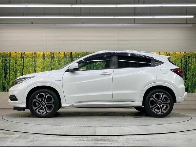 ヴェゼル ハイブリッドZ・ホンダセンシング 純正ナビ バックカメラ 衝突被害軽減装置 レーダークルーズ 禁煙車 レザーシート シートヒーター ドラレコ スマートキー LEDヘッド ETC 純正AW オートハイビーム オートエアコン オートライト(56枚目)