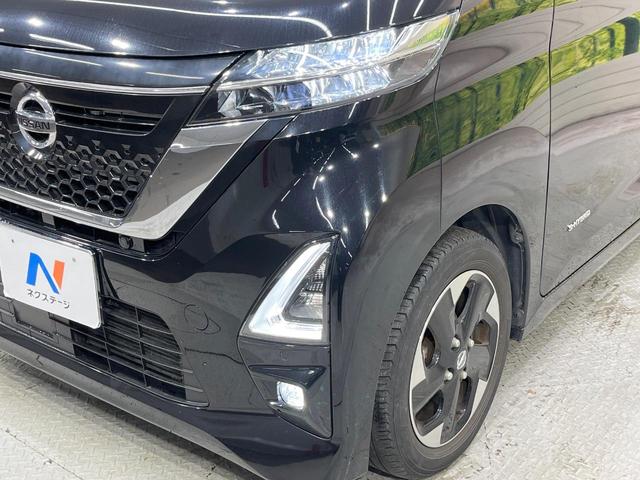 ルークス ハイウェイスター　Ｘ　電動スライドドア　純正９型ナビ　全周囲カメラ　衝突軽減　禁煙車　ドラレコ　コーナーセンサー　スマートキー　ＬＥＤヘッド　ビルトインＥＴＣ　純正１４インチアルミ　オートハイビーム（12枚目）