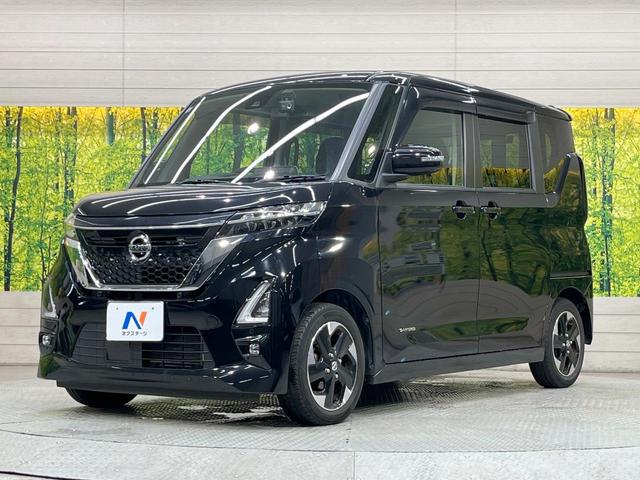 ルークス ハイウェイスター　Ｘ　電動スライドドア　純正９型ナビ　全周囲カメラ　衝突軽減　禁煙車　ドラレコ　コーナーセンサー　スマートキー　ＬＥＤヘッド　ビルトインＥＴＣ　純正１４インチアルミ　オートハイビーム（56枚目）