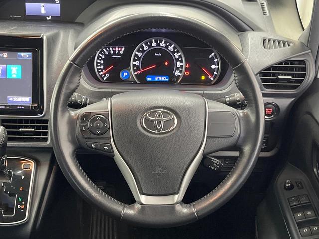 ノア G 純正9型ナビ バックカメラ 両側電動スライド ETC ドラレコ LEDヘッドライト フォグランプ 純正アルミ スマートキー オートライト オートエアコン Bluetooth フルセグTV(12枚目)