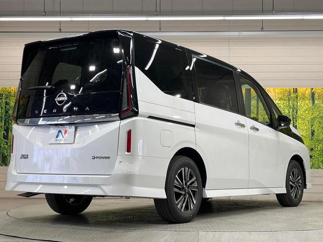 セレナ e-パワー ハイウェイスターV 登録済未使用車 2トーンカラー 純正12.3型ナビ 全周囲カメラ プロパイロット 両側電動スライド デジタルミラー ETC ドラレコ Bluetooth LEDヘッド 電動パーキング 衝突軽減装置(18枚目)