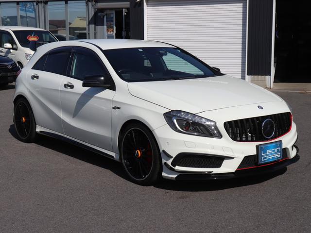 Ａクラス Ａ４５　ＡＭＧ　４マチック　エディション　１　純正ナビＢカメラ　レザーシート　コーナーセンサー　ドラレコＨＩＤヘッドライト　純正１９ＡＷ　ブラインドスポットアシスト　ＣＰＡプラス　シートヒーター　クルーズコントロールＥＴＣ（6枚目）