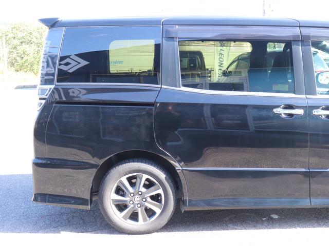 ヴォクシー ZS 煌II ワンオーナー後期モデル セーフティセンス両側電動ドアLEDヘッド社外ナビBカメラ地デジBT音楽 革巻きHクルーズコントロール ステアリングリモコン リアオートエアコンDバイザPガラス純正16AW(13枚目)