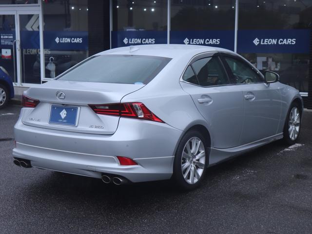 IS IS250 バージョンL LEDヘッド レザーシート シートヒーター ベンチレーション パワーシート モデリスタサイドリアエアロマフラー純正ナビバックカメラ 地デジ スマートキー パドルシフト クリアランスソナー スペアタイヤ(7枚目)