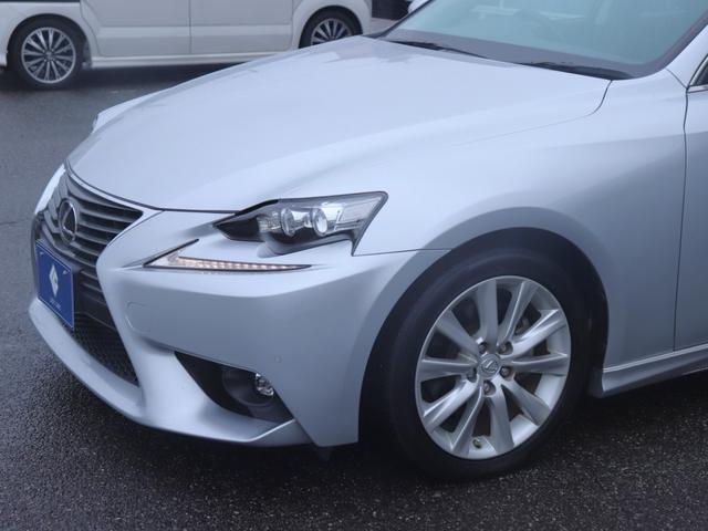 IS IS250 バージョンL LEDヘッド レザーシート シートヒーター ベンチレーション パワーシート モデリスタサイドリアエアロマフラー純正ナビバックカメラ 地デジ スマートキー パドルシフト クリアランスソナー スペアタイヤ(16枚目)