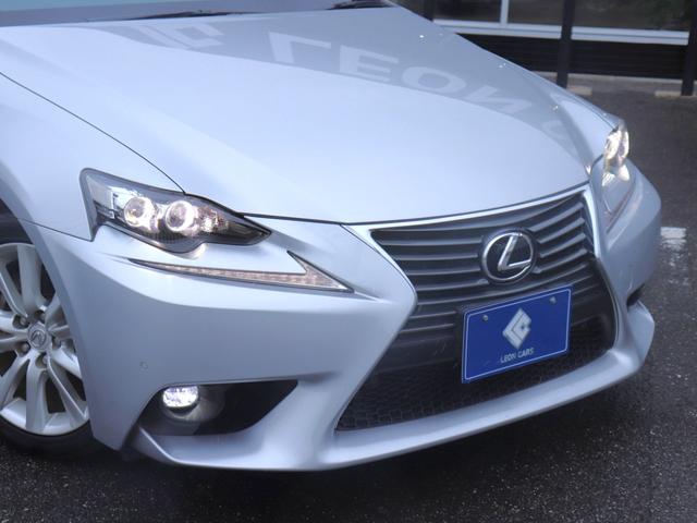 IS IS250 バージョンL LEDヘッド レザーシート シートヒーター ベンチレーション パワーシート モデリスタサイドリアエアロマフラー純正ナビバックカメラ 地デジ スマートキー パドルシフト クリアランスソナー スペアタイヤ(19枚目)