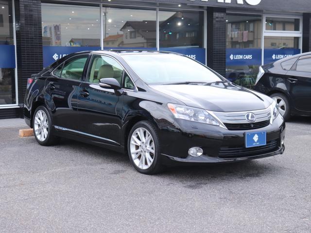 HS HS250h バージョンS ワンオーナーLEDヘッド純正HDDナビF&Bカメラ地デジBT音楽スマートキー クリアランスソナー ヘッドライトウォッシャー革巻きHクルーズコントロール ステアリングリモコン前席パワーシート純正18AW(6枚目)