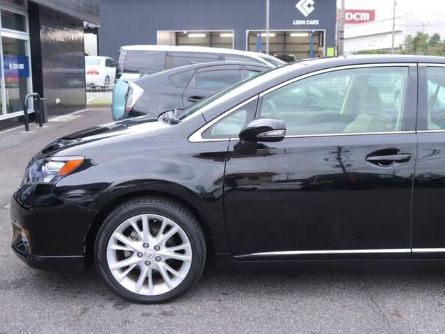 HS HS250h バージョンS ワンオーナーLEDヘッド純正HDDナビF&Bカメラ地デジBT音楽スマートキー クリアランスソナー ヘッドライトウォッシャー革巻きHクルーズコントロール ステアリングリモコン前席パワーシート純正18AW(11枚目)